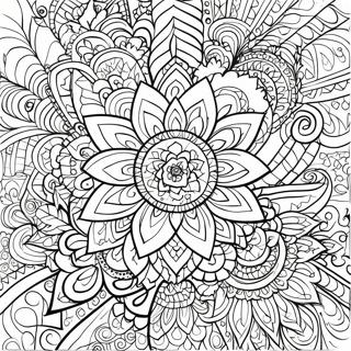 Page A Colorier Mandala Indien 57684-47955