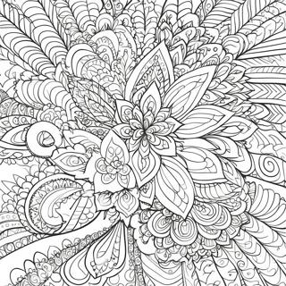 Page A Colorier Motifs Indiens Intriques 57685-47963