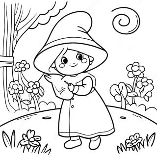 Strega Nona Dans Le Jardin Magique A Colorier 57874-48115