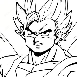 Page A Colorier De Gohan Super Saiyan 2 57944-48148