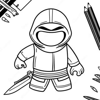 Page A Colorier Du Logo Spy Ninjas 5794-4626