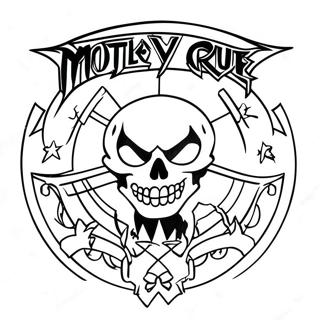 Motley Crue Pages À Colorier