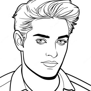 Page A Colorier Dedward Cullen 58054-48251