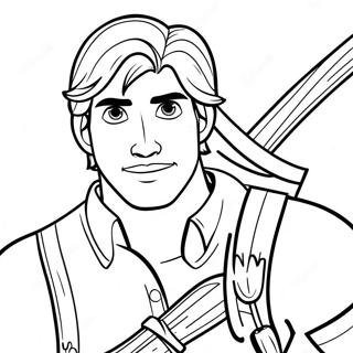 Page A Colorier Flynn Rider 58094-48279