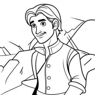 Page A Colorier Flynn Rider Aventurier 58095-48286