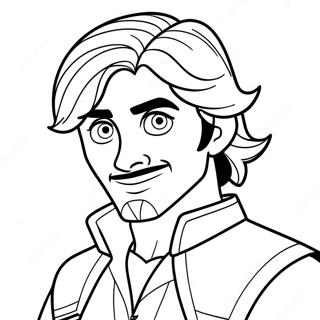 Page A Colorier Flynn Rider Aventurier 58095-48288