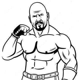 Page A Colorier Stone Cold Steve Austin 58134-48316