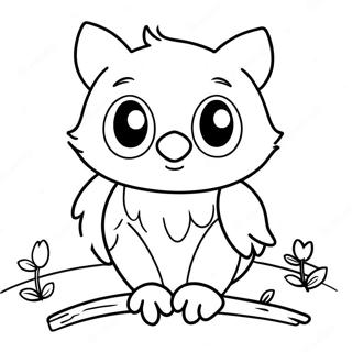 Hibou Winnie L'ourson Pages À Colorier