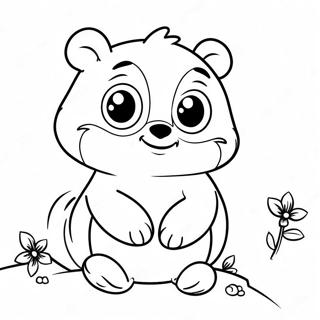 Page A Colorier Hibou Mignon Winnie Lourson 58145-48325