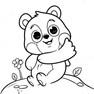 Page A Colorier Hibou Mignon Winnie Lourson 58145-48328