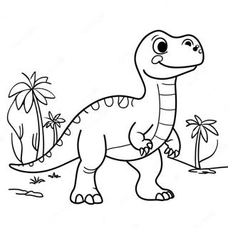 Page A Colorier De Dinosaure Carnivore 58414-48530