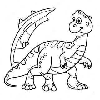 Page A Colorier De Dinosaure Carnivore 58414-48531