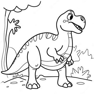 Page A Colorier De Dinosaure Carnivore 58414-48532