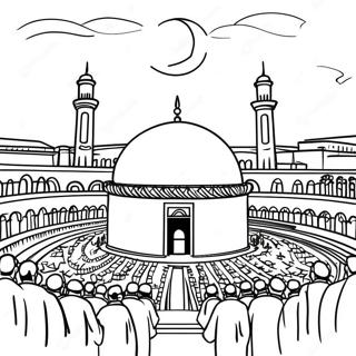 Hajj Pages À Colorier