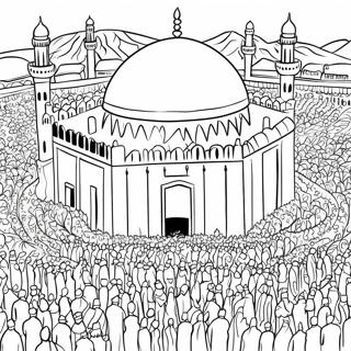 Page A Colorier Du Hajj 58424-48562