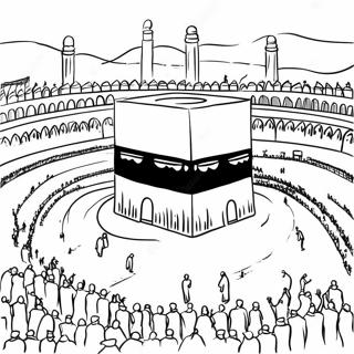 Page A Colorier Du Hajj 58424-48563