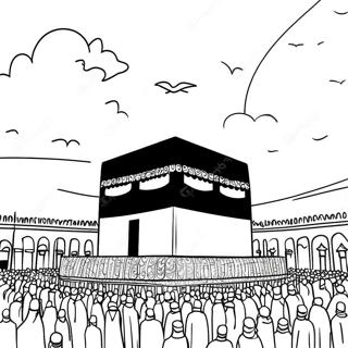 Hajj Pages À Colorier