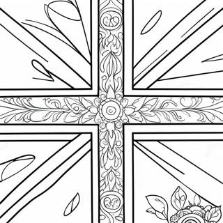 Page A Colorier Du Drapeau Union Jack 58546-48636