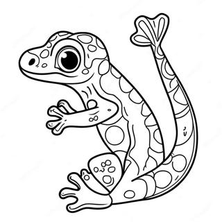 Page A Colorier Gecko Joueur 58576-48657