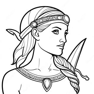 Page A Colorier Artemis 58605-48678