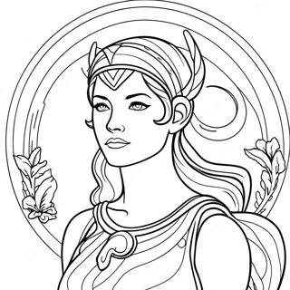 Page A Colorier Artemis 58605-48679