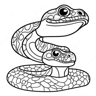 Page A Colorier Du Boa Constrictor 58635-48707