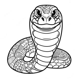 Page A Colorier Du Boa Constrictor Realiste 58636-48709