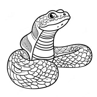 Page A Colorier Du Boa Constrictor Realiste 58636-48711