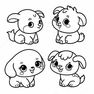 Page A Colorier De Mignons Bebes Animaux 58656-48723