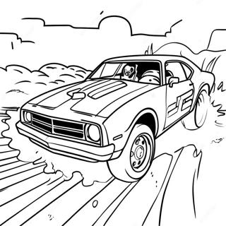 Page A Colorier De Voiture De Terre Moderne Rapide 58676-48730