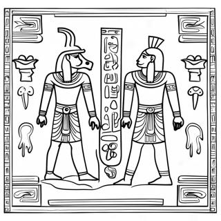 Page A Colorier Hieroglyphes 58735-48788