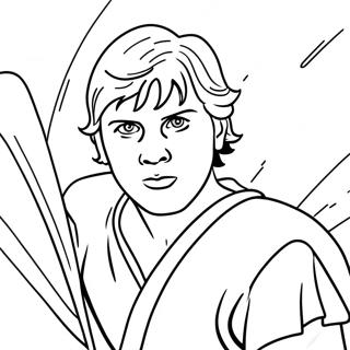 Page A Colorier Luke En Action 58766-48814