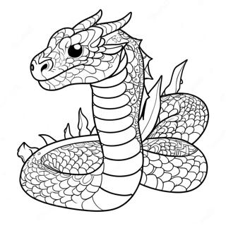 Page A Colorier De Dragon Serpent 58795-48836