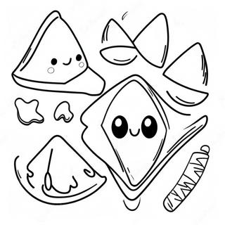 Page A Colorier Hamantaschen 58915-48932