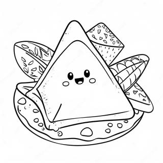 Page A Colorier Hamantaschen Delicieux Avec Des Vermicelles 58916-48940