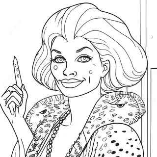 Page A Colorier De Cruella Deville 58955-48959