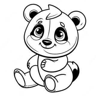 Panda Combo Pages À Colorier