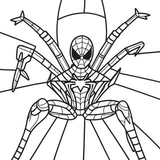 Page A Colorier De Lego Iron Spider 58995-48995