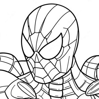 Page A Colorier De Lego Iron Spider 58995-48996