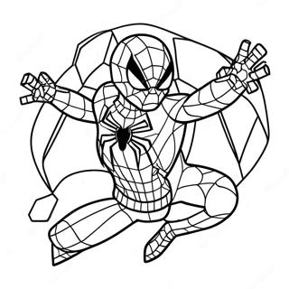 Page A Colorier De Lego Iron Spider En Action 58996-48999