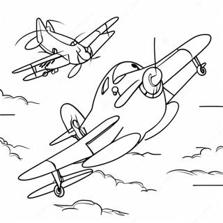 Page A Colorier Des Avions 59055-49045