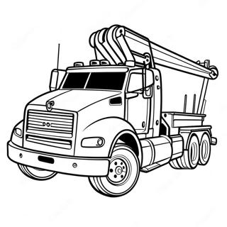 Page A Colorier De Camion De Remorquage Robuste 59076-49061