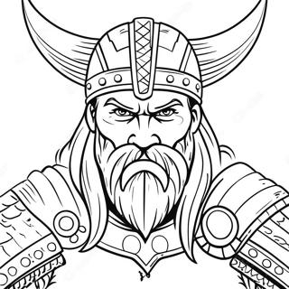 Page A Colorier Guerrier Viking Redoutable 59207-49164