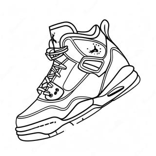 Page A Colorier Air Jordans En Action 59217-49165