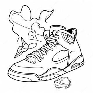 Page A Colorier Air Jordans En Action 59217-49166