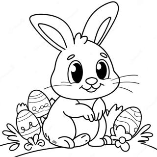 Page A Colorier Lapin De Paques 59226-49170