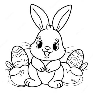 Page A Colorier Lapin De Paques 59226-49172