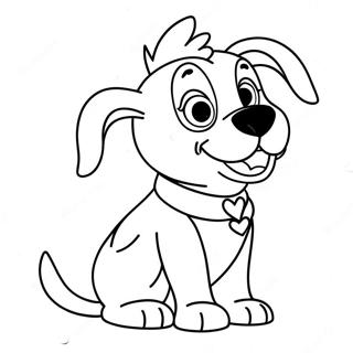 Page A Colorier Chiens Disney 59346-49259