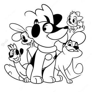 Page A Colorier Chiens Disney Joueurs 59347-49275