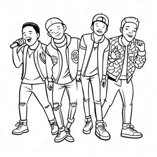 Page A Colorier Kidz Bop 59366-49278